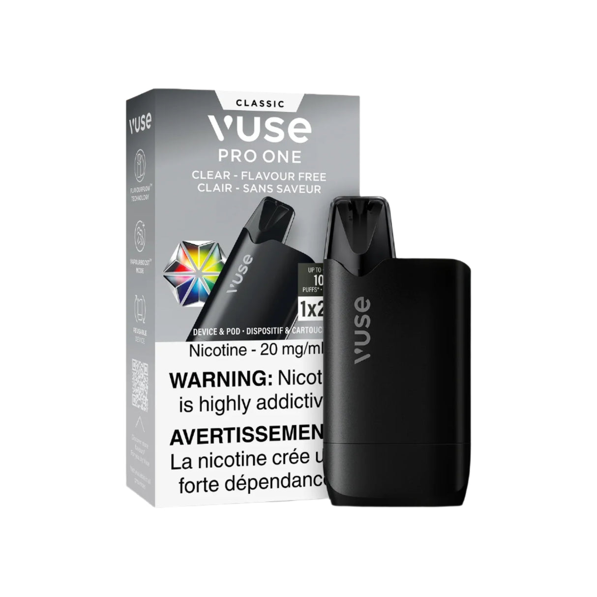 Vuse Pro One Kit - Clear (PROV)
