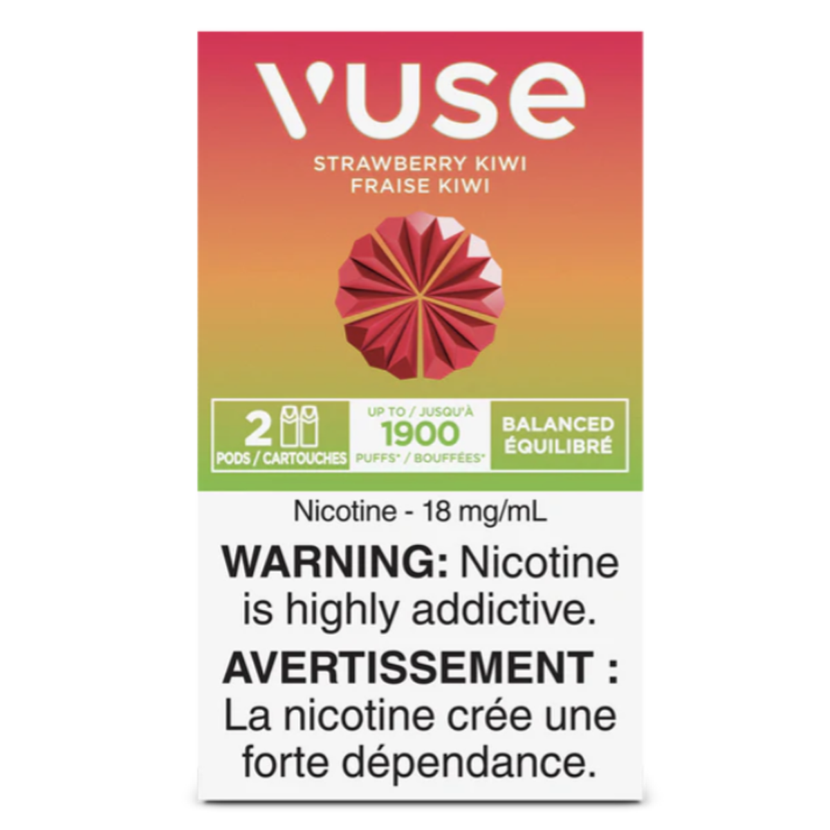 Go 1000 Pods Vuse GO 5000 Strawberry Kiwi Flavour Disposable Vape Australia  Nicotine Pouches