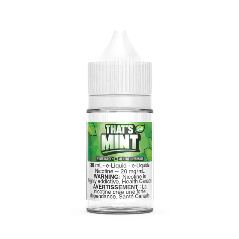 That's Mint - Wintergreen 30 ml Salt (PROV)