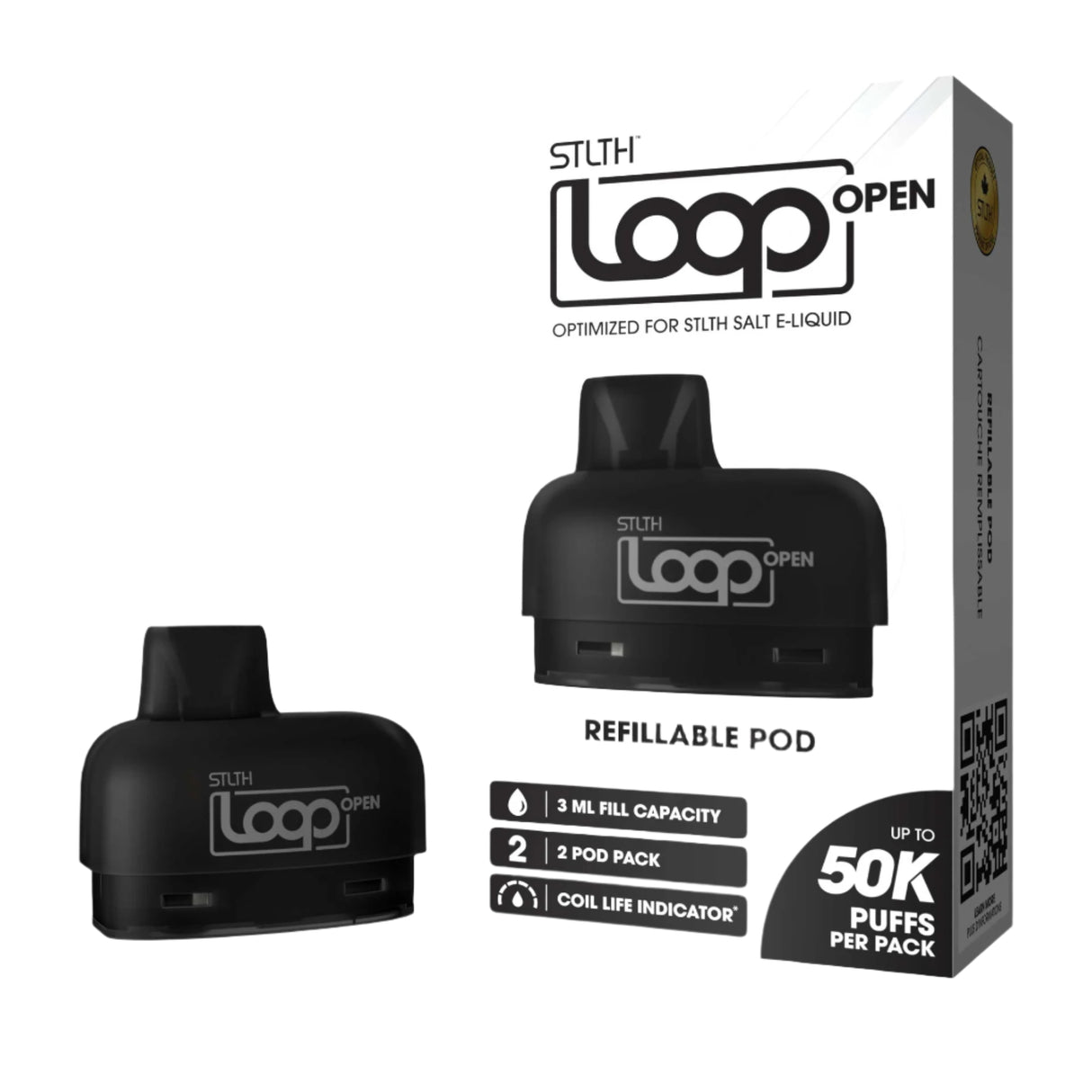 STLTH Loop Open Refillable Pod (3 mL)