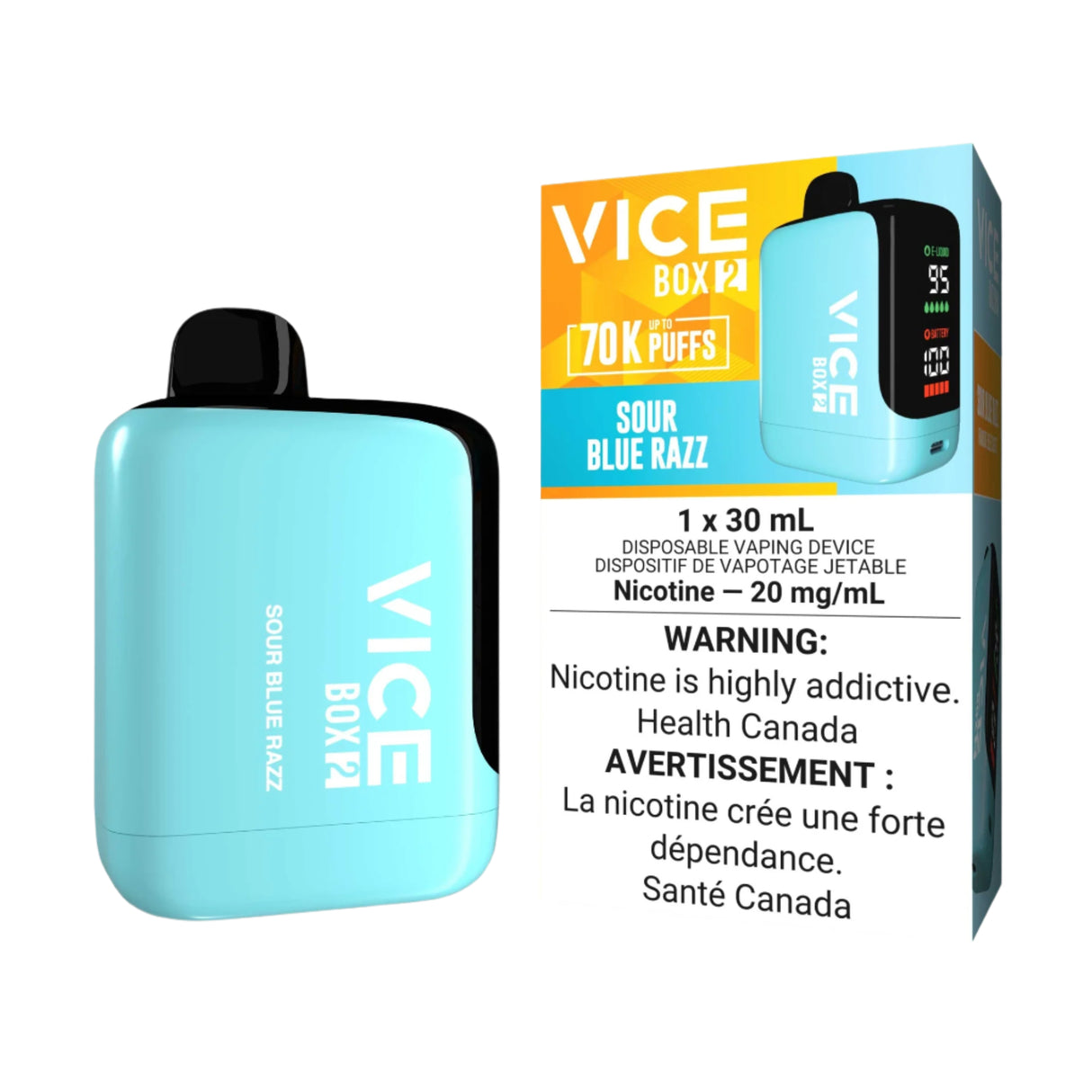 Vice Box 2 - Sour Blue Razz