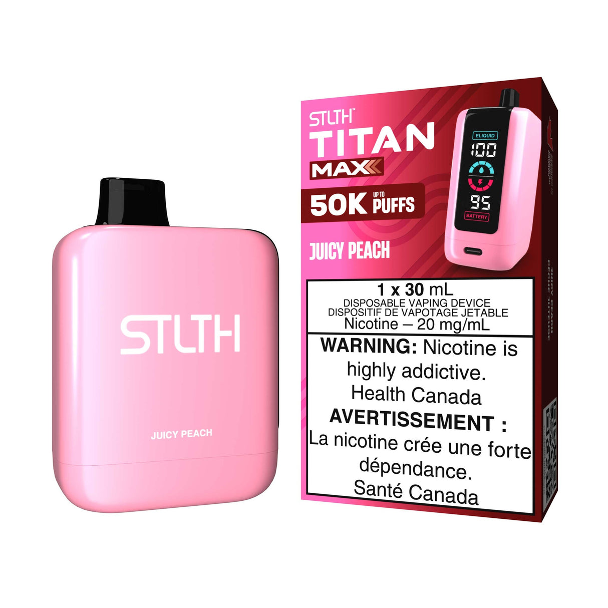 STLTH Titan Max - Juicy Peach