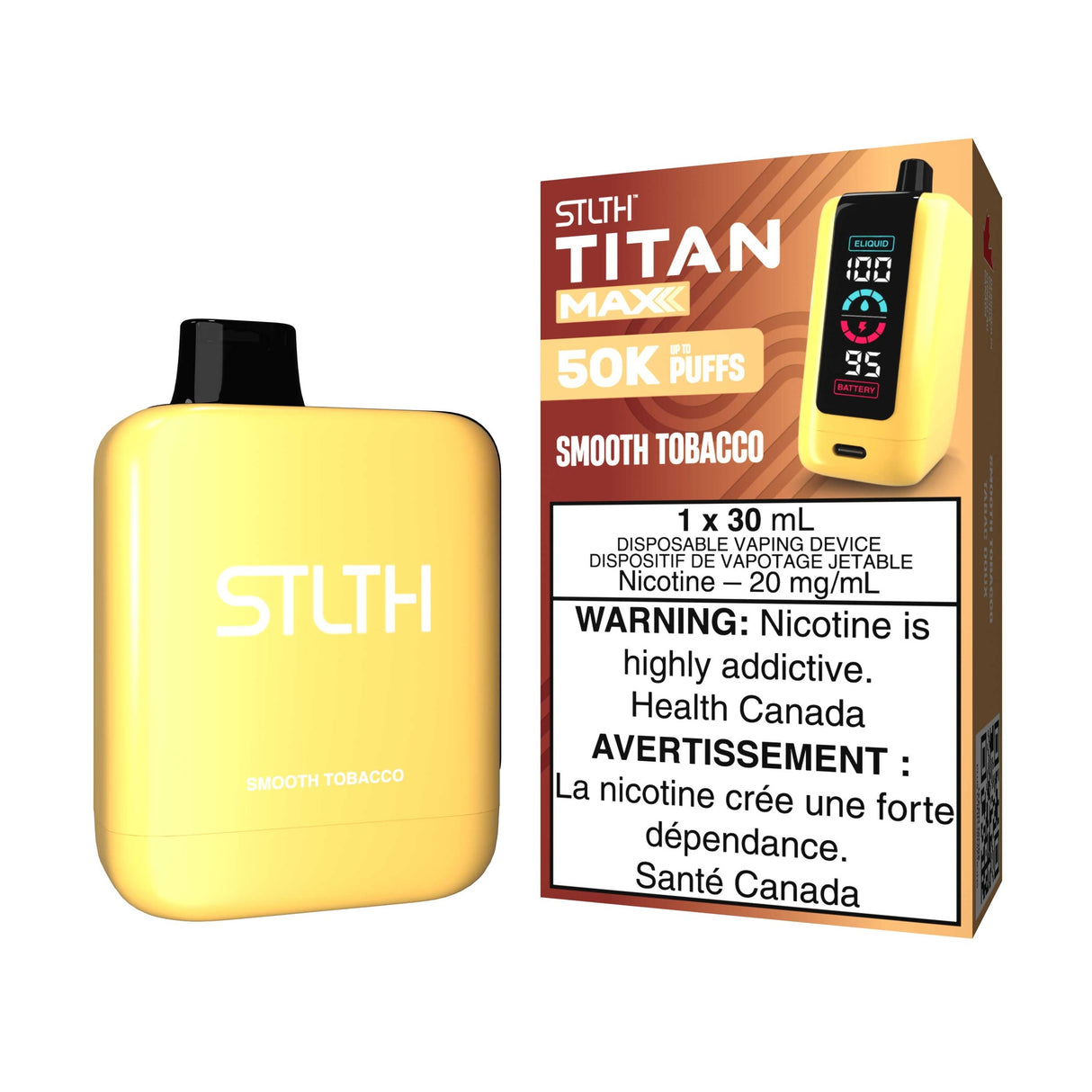 STLTH Titan Max - Smooth Tobacco
