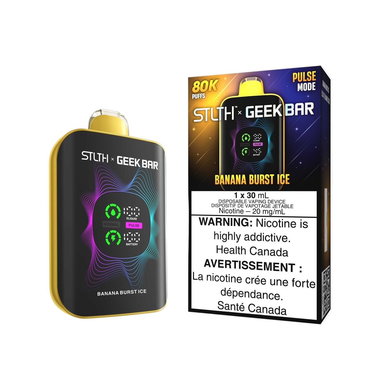 STLTH x Geek Bar - Banana Burst Ice