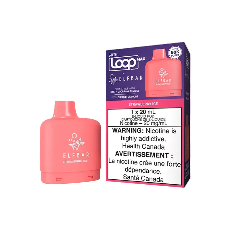 STLTH Loop MAX x ELFBAR 50k - Strawberry Ice
