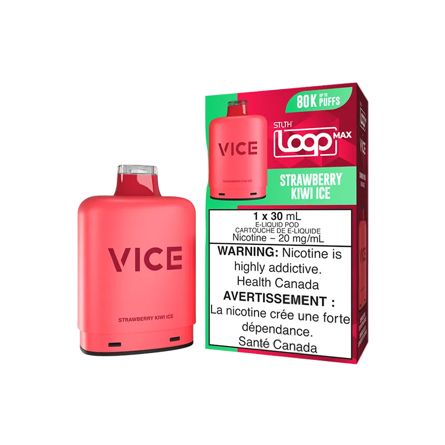 STLTH Loop MAX x Vice - Strawberry Kiwi Ice