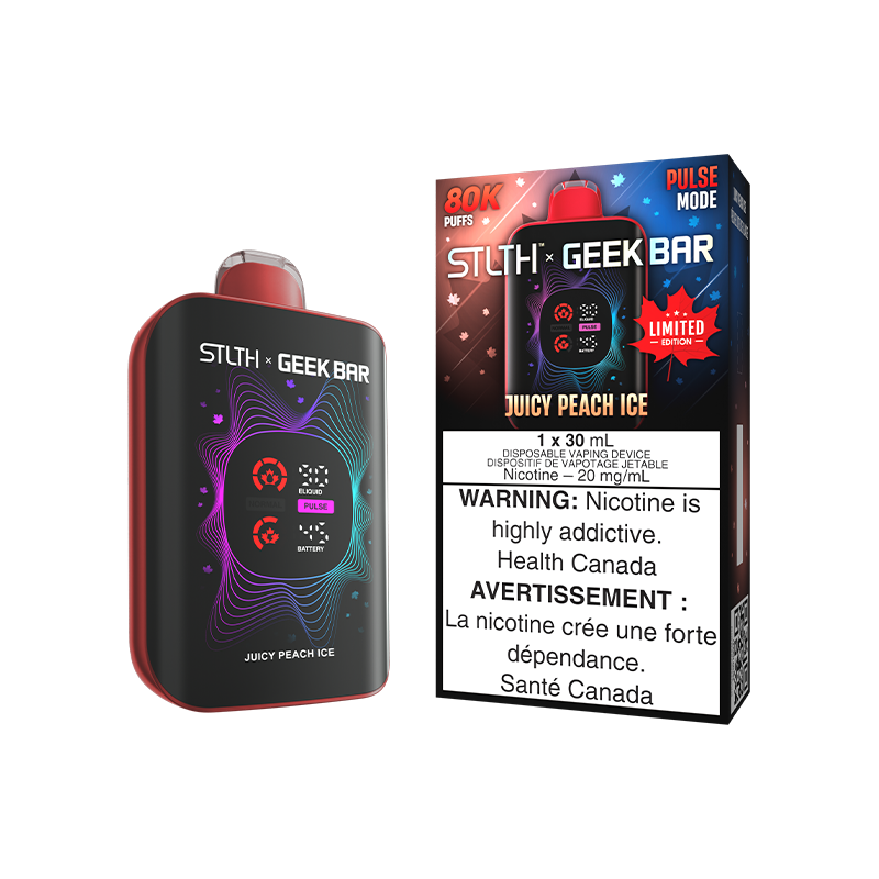 STLTH x Geek Bar Canada Limited Edition - Juicy Peach Ice