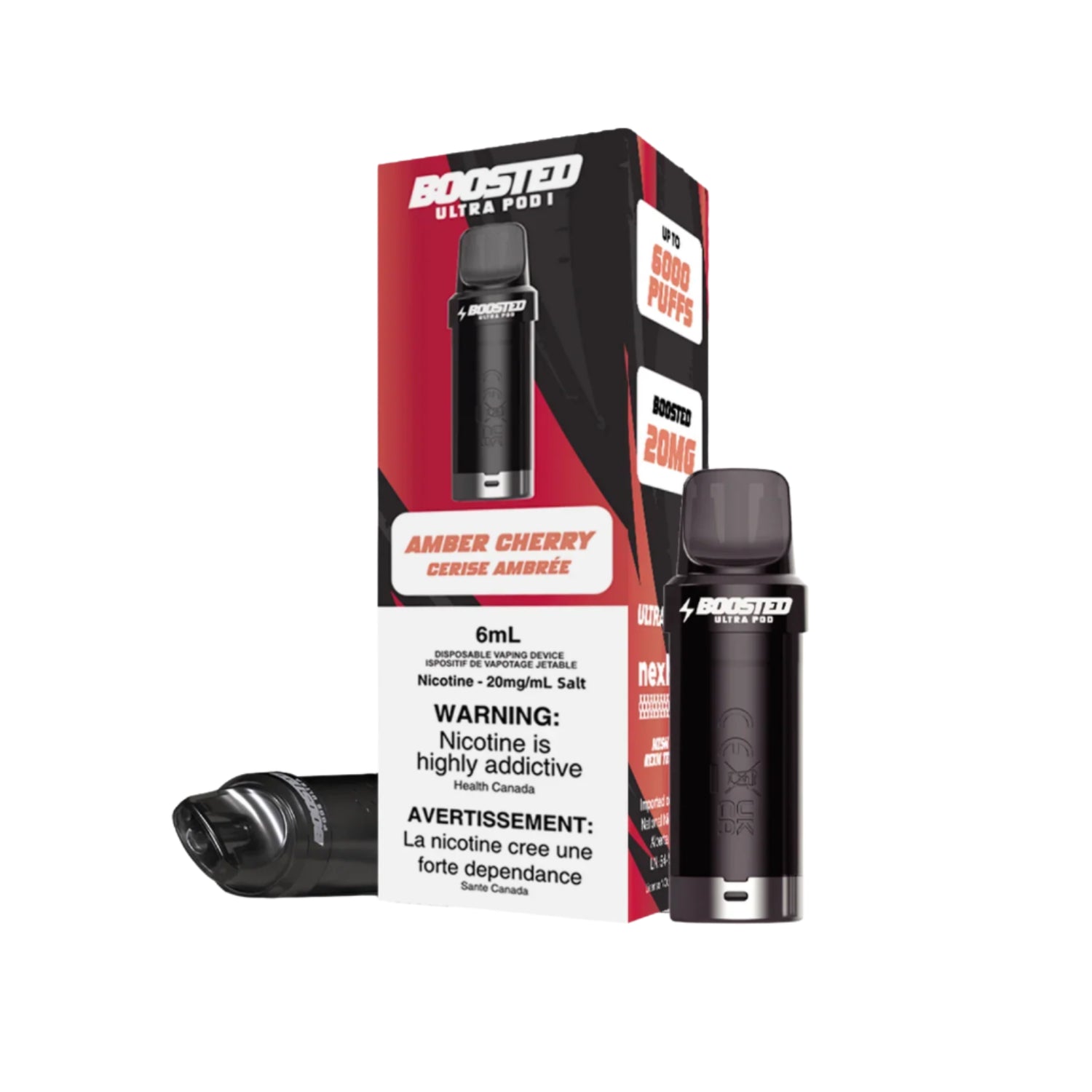Boosted Pods ULTRA - Amber Cherry (PROV)