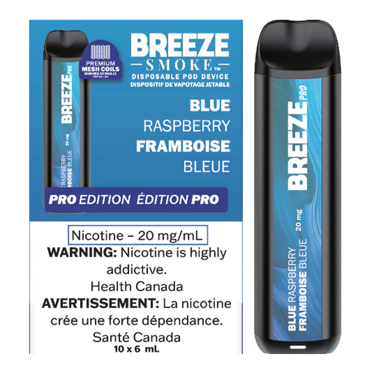 Breeze Pro - Framboise bleue (PROV)