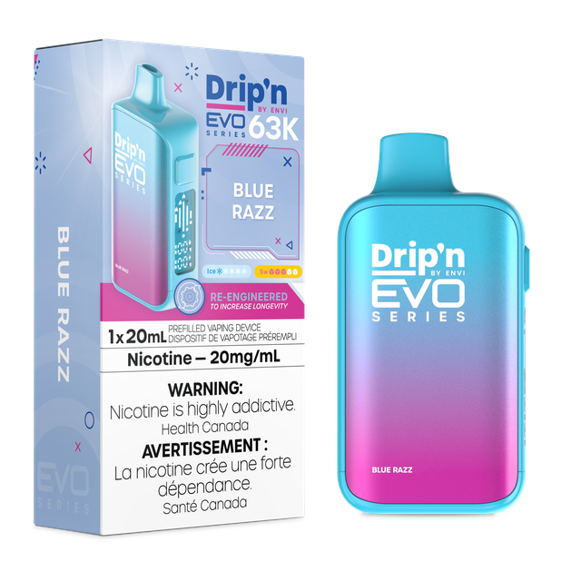 Drip'n Evo 63k - Blue Razz