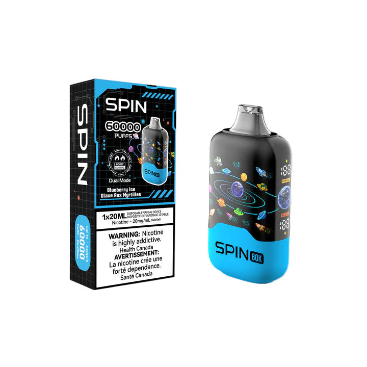 Spin 60k - Blueberry Ice (PROV)