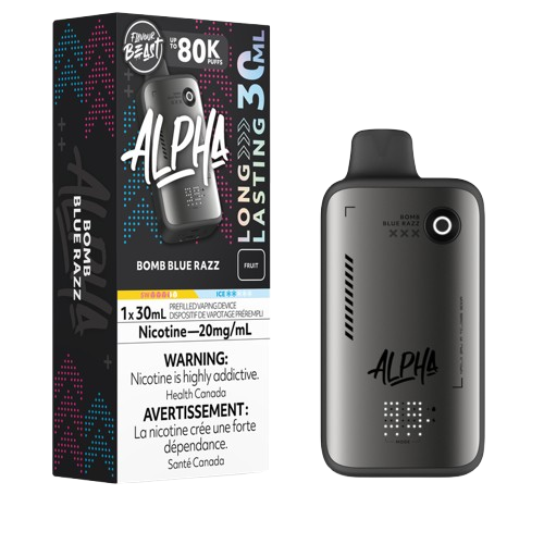 Flavour Beast ALPHA 80k - Bomb Blue Razz (PROV)