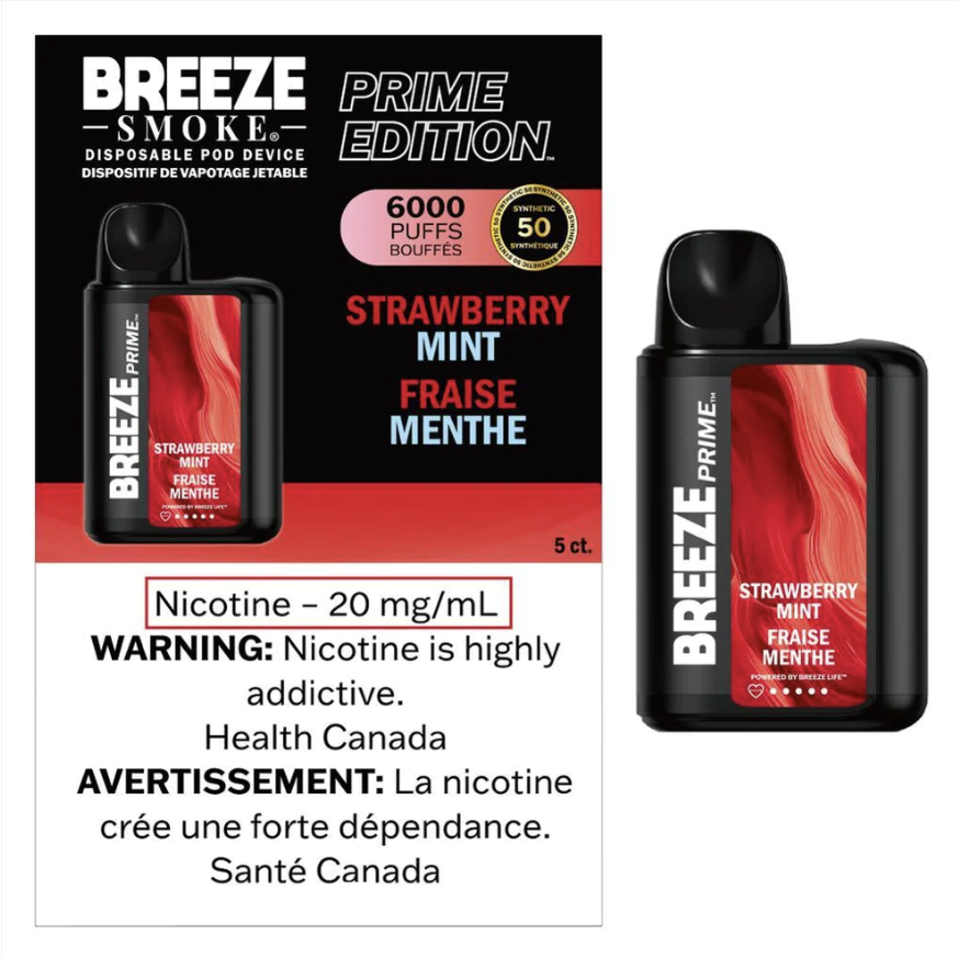 Breeze Prime - Strawberry Mint (PROV)