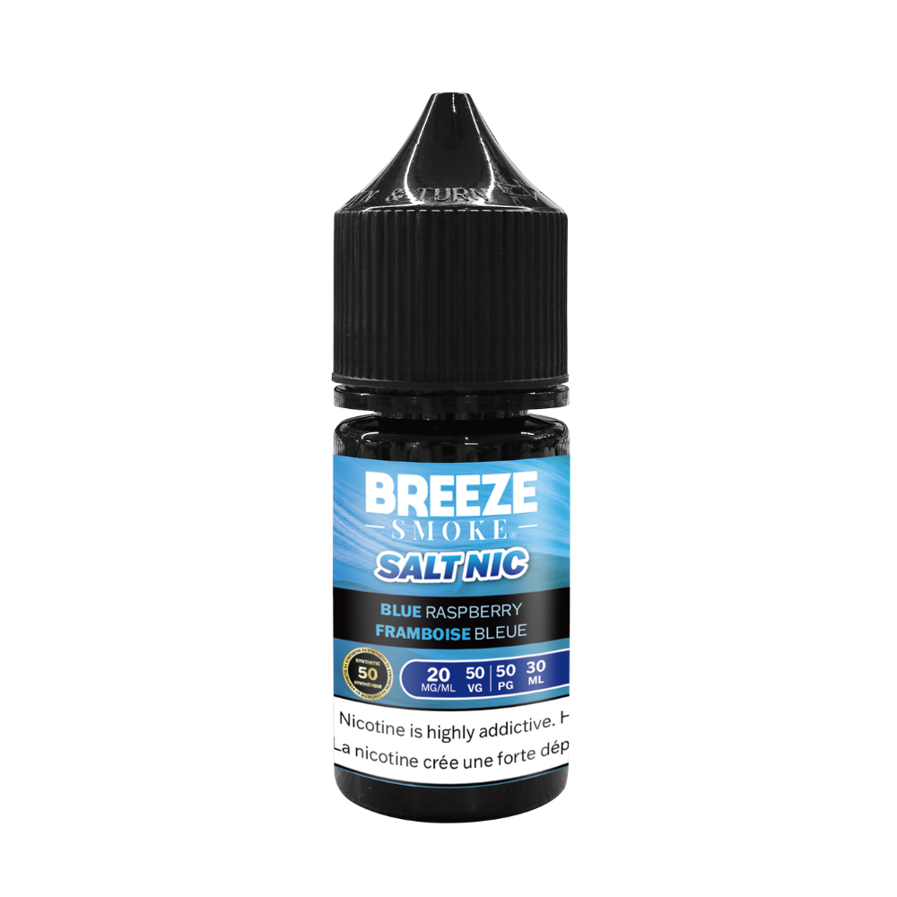 Breeze S50 - Blue Raspberry 30 ml Salt