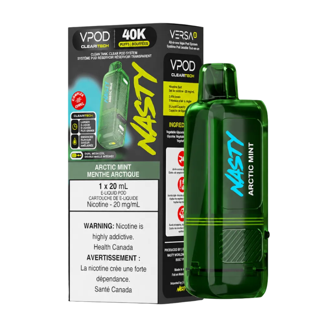 Nasty Versa X Pod 40k - Arctic Mint (PROV)