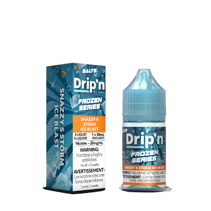 Drip'n by Envi - Frozen Series - Snazzy S Storm Ice Blast 30 ml Salt