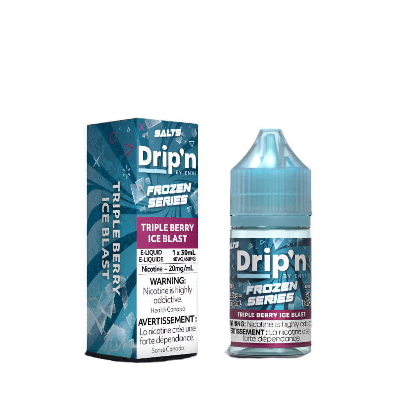 Drip'n by Envi - Frozen Series - Triple Berry Ice Blast 30 ml Salt