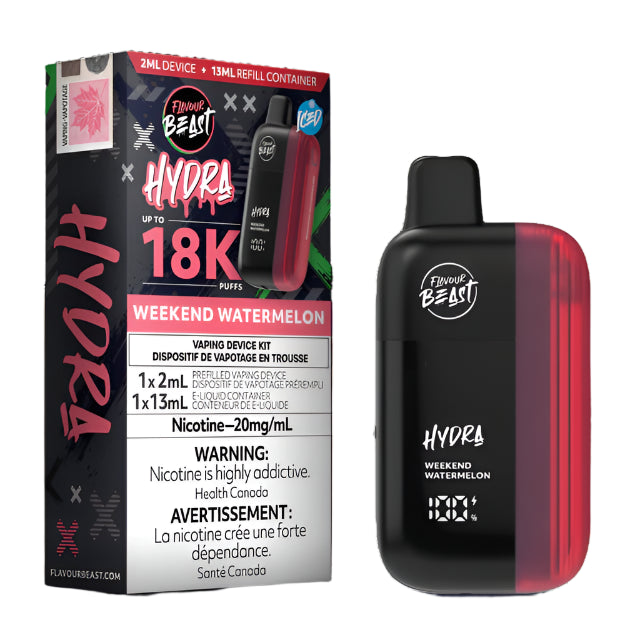 Flavour Beast Hydra 18k - Weekend Watermelon Iced