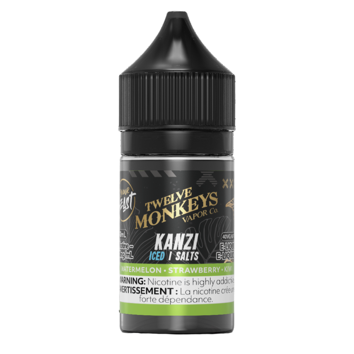 Flavour Beast x Twelve Monkeys - Kanzi Iced 30 ml Salt (PROV)
