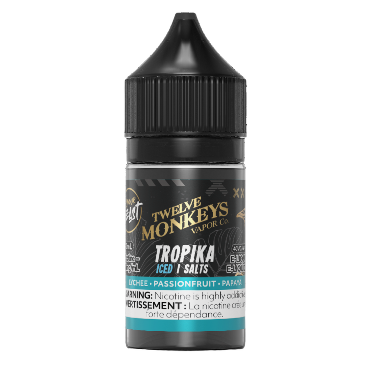 Flavour Beast x Twelve Monkeys - Tropika Iced 30 ml Salt