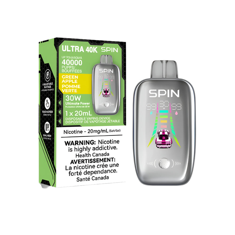 Spin Ultra 40k - Green Apple