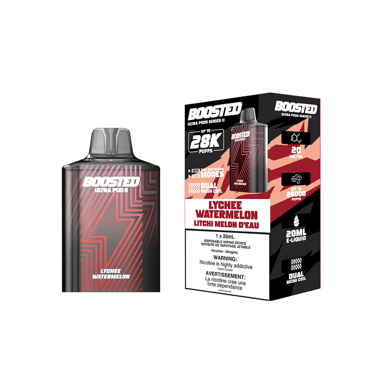 Boosted Ultra Series II - Lychee Watermelon (PROV)