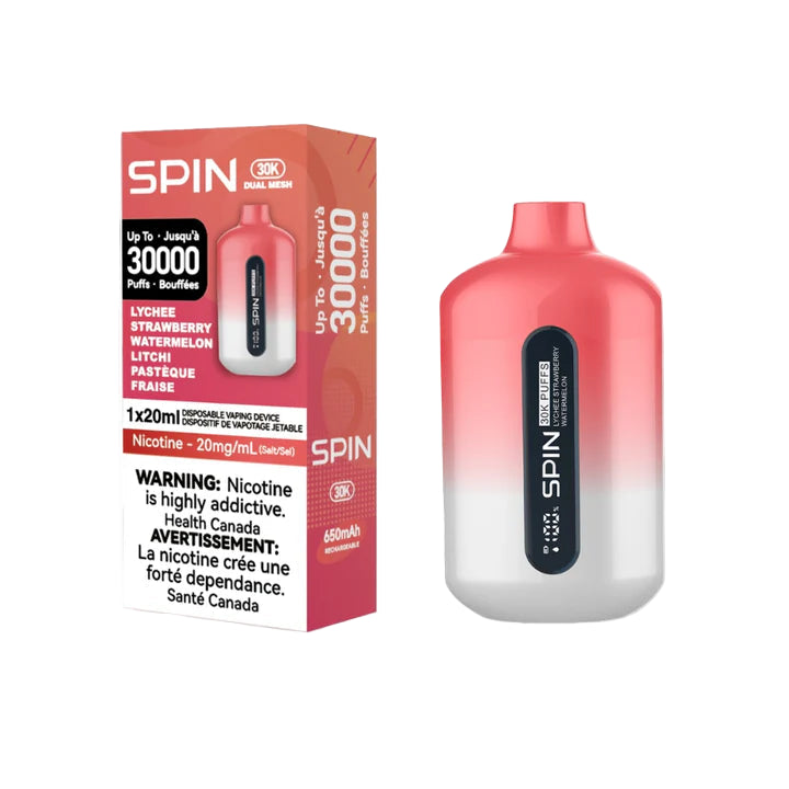 Spin 30k - Lychee Strawberry Watermelon