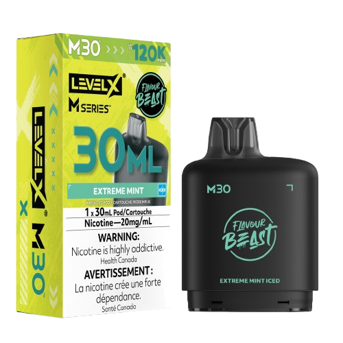 Flavour Beast Level X M Series 120k - Extreme Mint Iced (PROV)