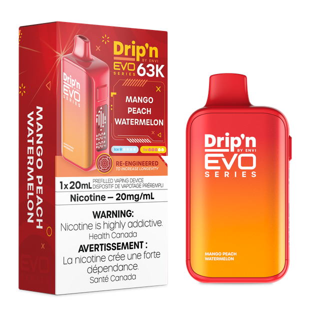 Drip'n Evo 63k - Mango Peach Watermelon (PROV)