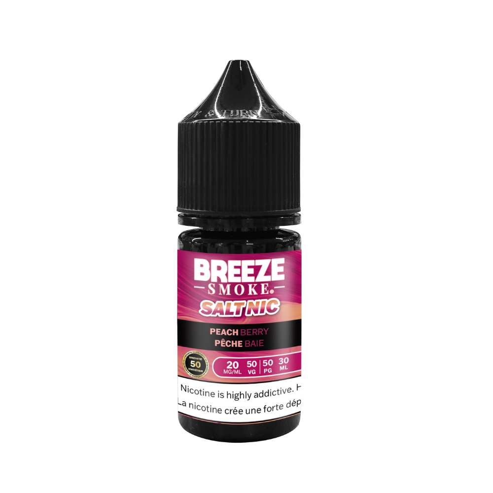 Breeze S50 - Peach Berry 30 ml Salt