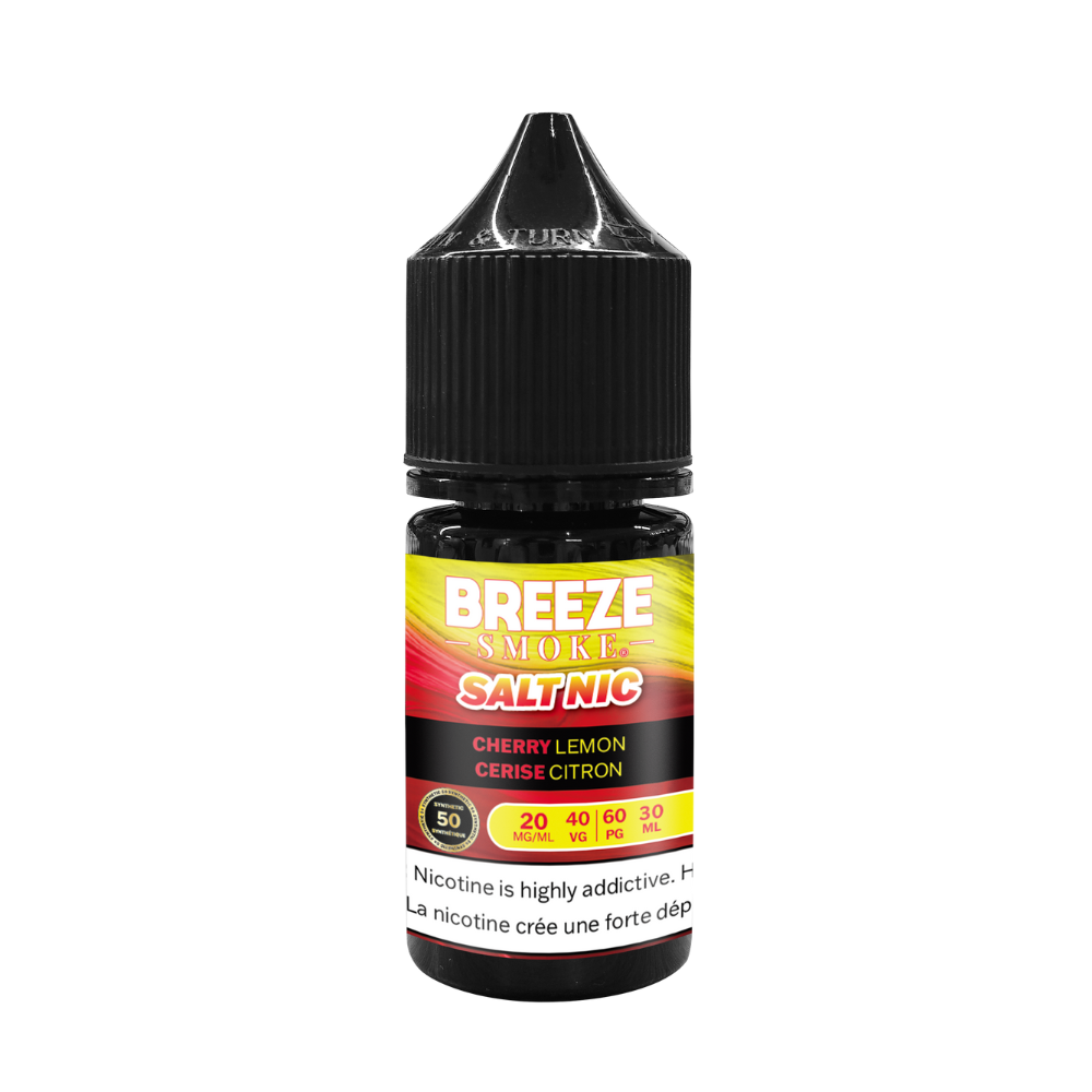 Breeze S50 - Cherry Lemon 30 ml Salt