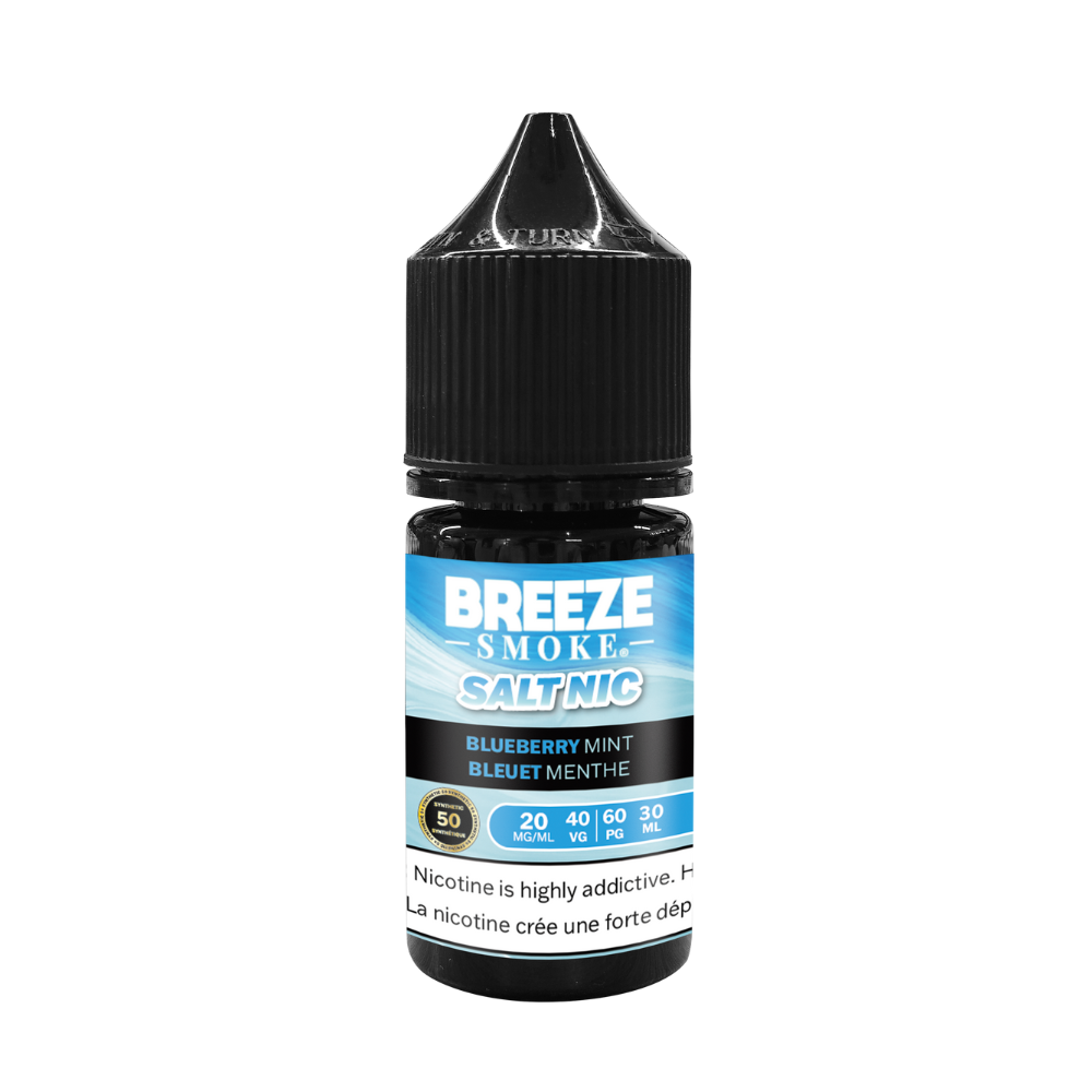 Breeze S50 - Blueberry Mint 30 ml Salt