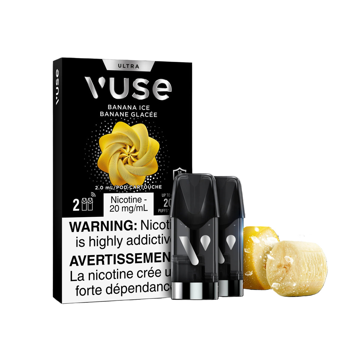Vuse Ultra Pods - Banana Ice (PROV)