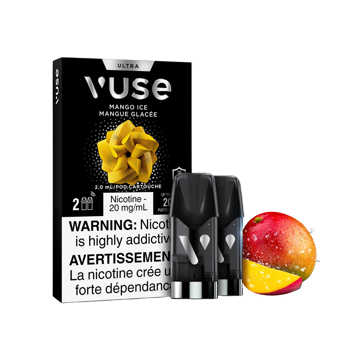 Vuse Ultra Pods - Mango Ice (PROV)