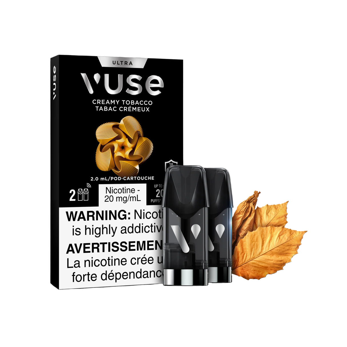 Vuse Ultra Pods - Creamy Tobacco (PROV)