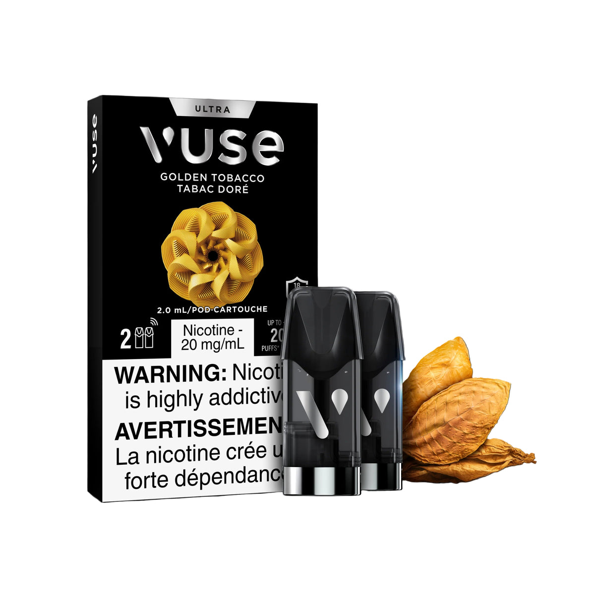 Vuse Ultra Pods - Golden Tobacco (PROV)