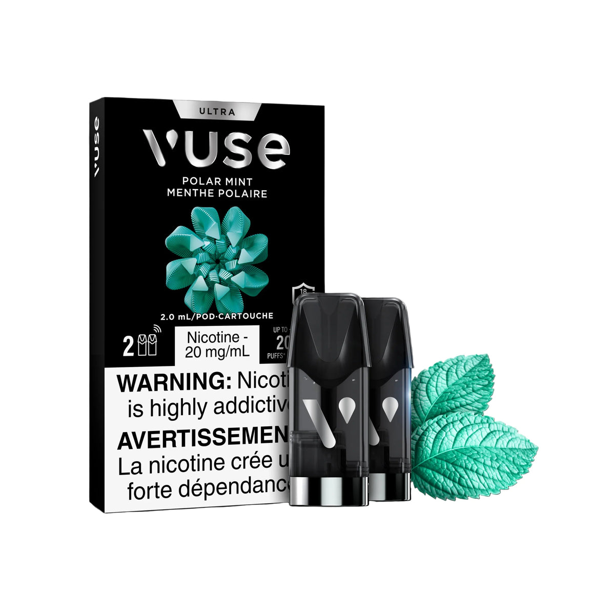 Vuse Ultra Pods - Polar Mint (PROV)
