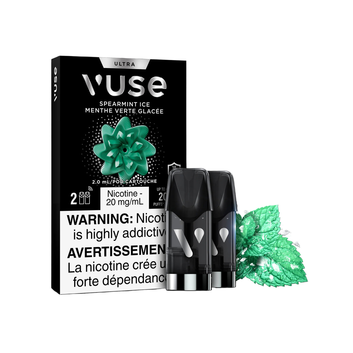 Vuse Ultra Pods - Spearmint Ice (PROV)