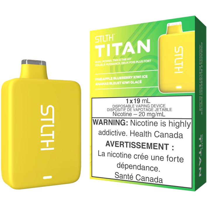 STLTH Titan 10K - Ananas Myrtille et Kiwi Glacés