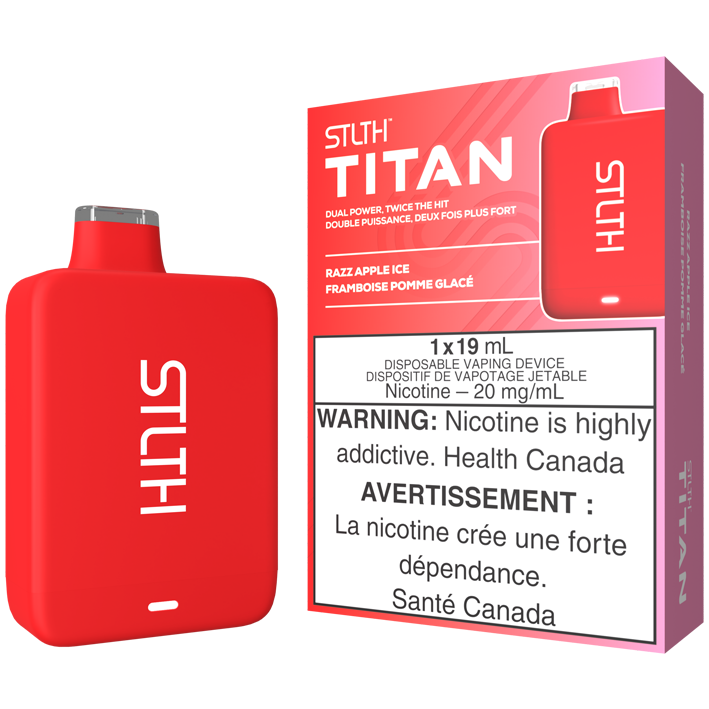 STLTH Titan 10K - Pomme Framboise Glacée