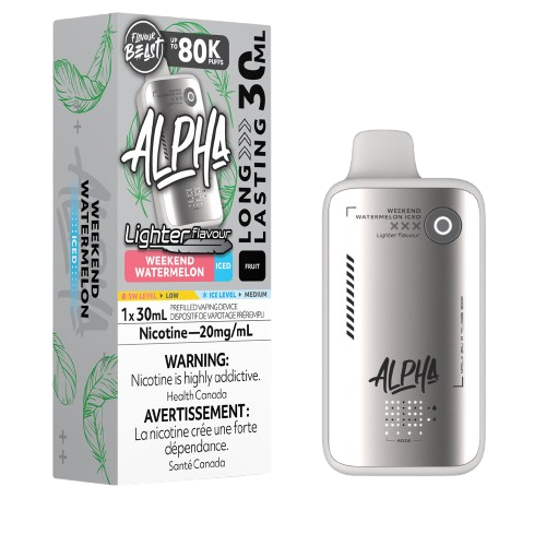 Flavour Beast ALPHA 80k Light Flavours Series - Weekend Watermelon Iced