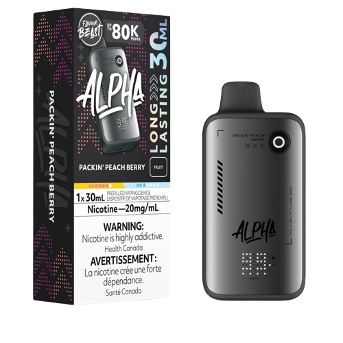 Flavour Beast ALPHA 80k - Packin' Peach Berry (PROV)