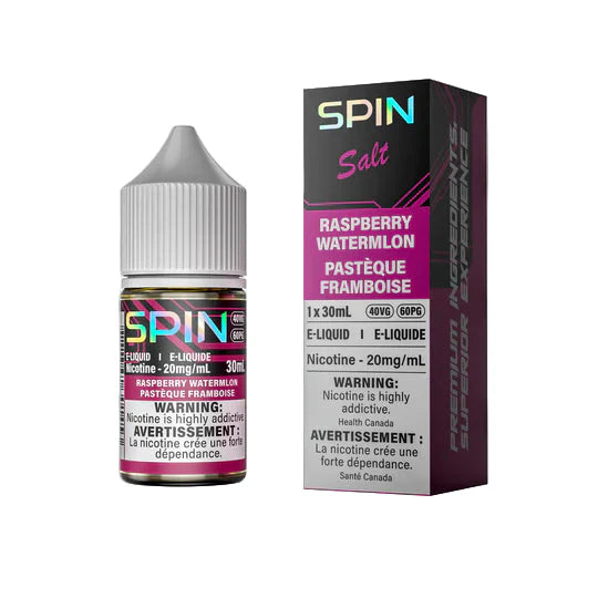 SPIN - Raspberry Watermelon 30 ml Salt