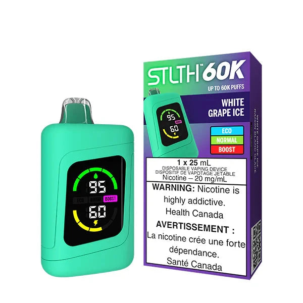 STLTH 60k - White Grape Ice