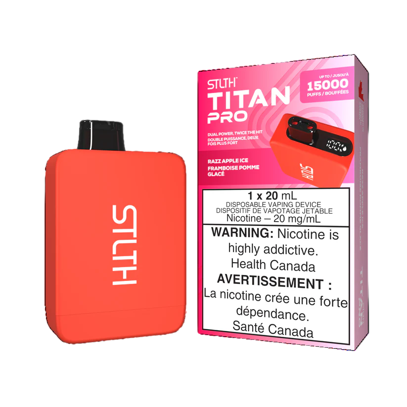 STLTH Titan Pro 15K – Razz Apple Ice (PROV)