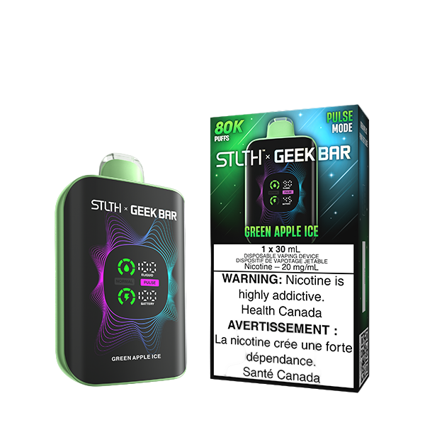 STLTH x Geek Bar - Green Apple Ice