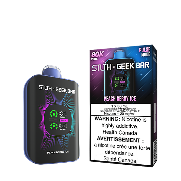 STLTH x Geek Bar - Peach Berry Ice