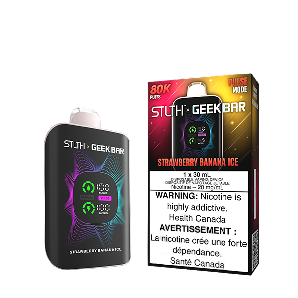 STLTH x Geek Bar - Strawberry Banana Ice