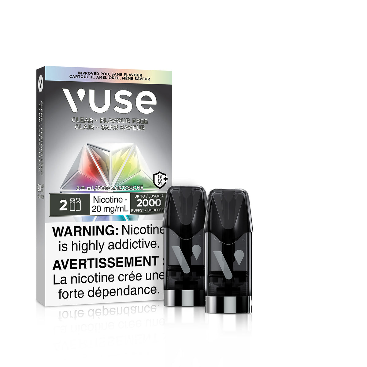 Vuse Pods - Clear Prime Vape Vuse Pods - Clear Prime Vape