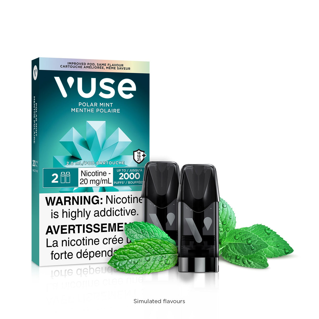 Vuse Pods - Polar Mint (PROV)
